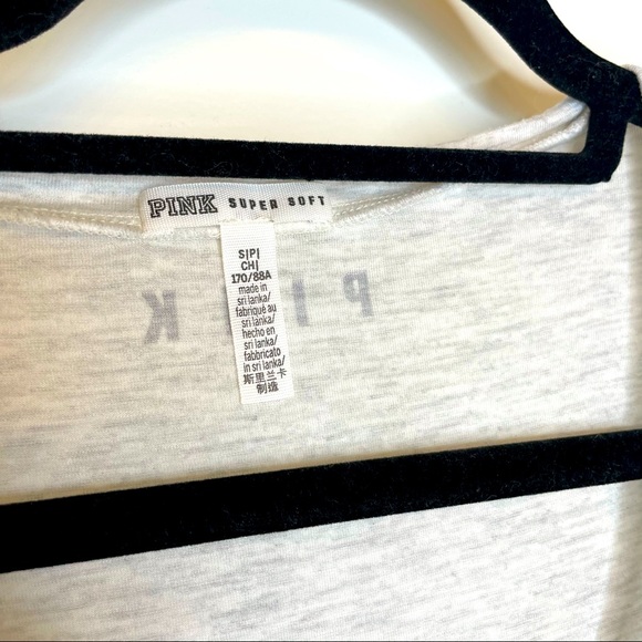 PINK Victoria Secret Super Soft Pineapple Tee - Picture 6 of 8